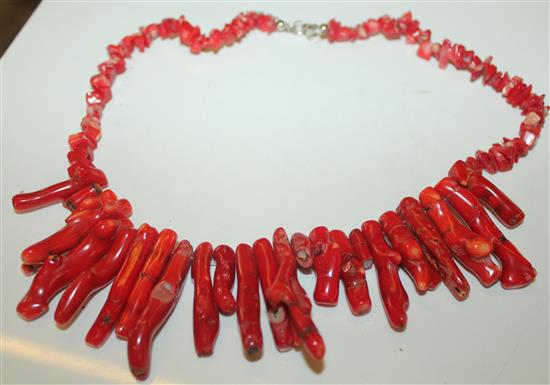 Coral necklace